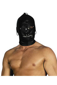 Leder Kopfmaske