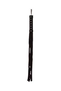 Leder Softpeitsche schwarz