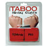 Taboo Kinky Cuffs Spank Me