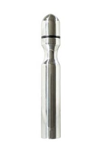 Elektro-Analdildo Metall