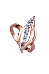 Lady ring, zirkonia