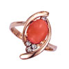 Lady ring, coral