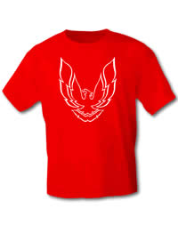 T-Shirt - Adler  (rot)