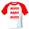 Ôóòáîëêà  Raglan - Heiss Baby Heiss (áåëàÿ)