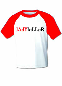 Ôóòáîëêà  Raglan - Lady Killer (áåëàÿ)