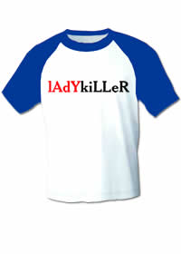 Ôóòáîëêà  Raglan - Lady Killer (áåëàÿ)