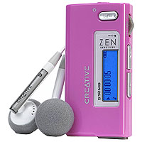 MP3 Player Creative Zen Nano Plus 512MB pink