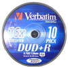 Äèñêè DVD+R 10er Spindel 16x VERBATIM