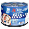 Äèñêè DVD+R 50er Spindel 16x bedruckbar VERBATIM