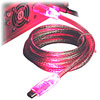 Firewire êàáåë Sharkoon Luminous êðàñíûé 2m