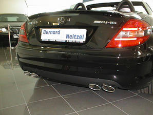 Mercedes-Benz SLK55AMG sofort frei!, Cabrio/Roadster