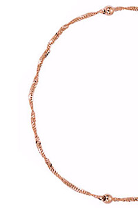 Foot chain 24cm.