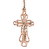 Cross pendant