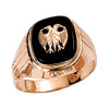 Mans ring, Onyx, 8 g.