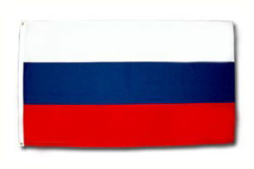 Fahne - Russland...